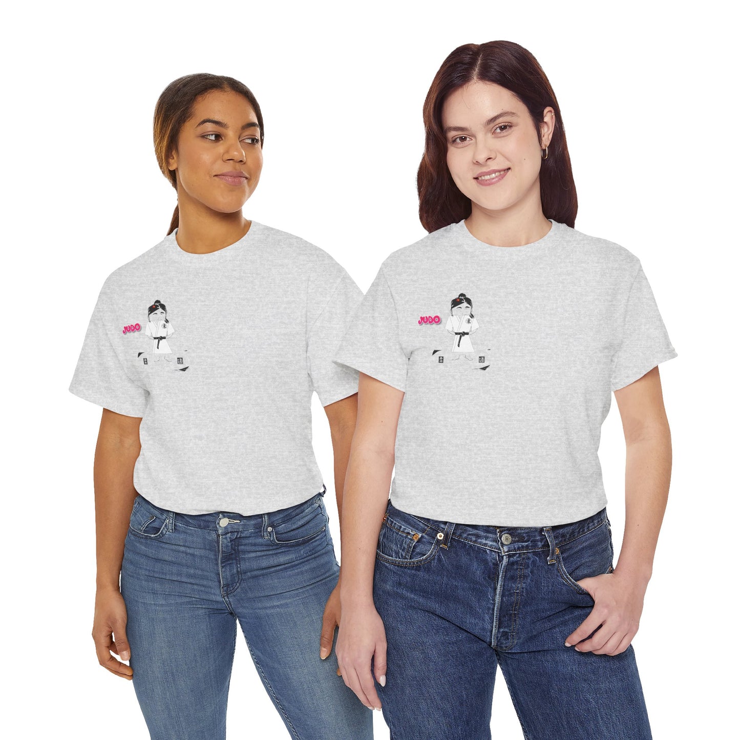 柔道レディTシャツ – 快適な格闘技グラフィックTシャツ | FunWearCode
