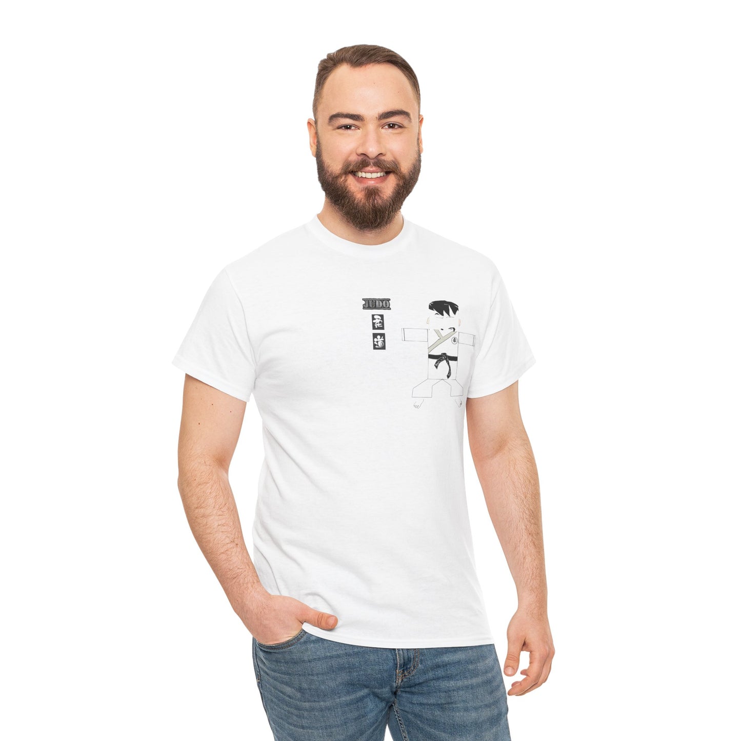 本格柔道Tシャツ - 快適な格闘技グラフィックTシャツ | FunWearCode