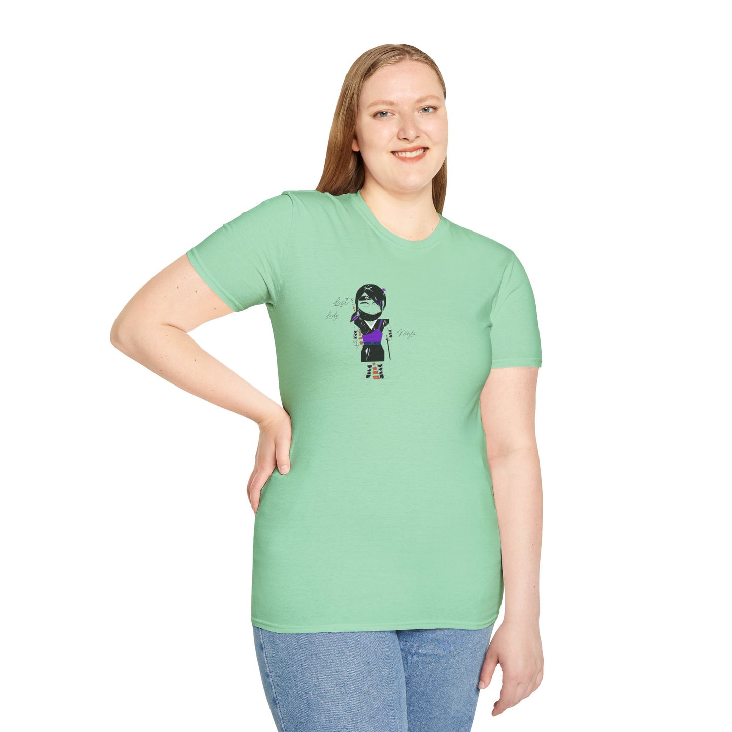 レディニンジャTシャツ – 女性らしい格闘技グラフィックシャツ | FunWearCode