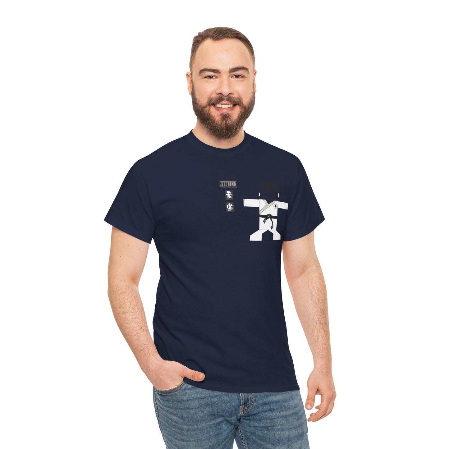 本格柔道Tシャツ - 快適な格闘技グラフィックTシャツ | FunWearCode