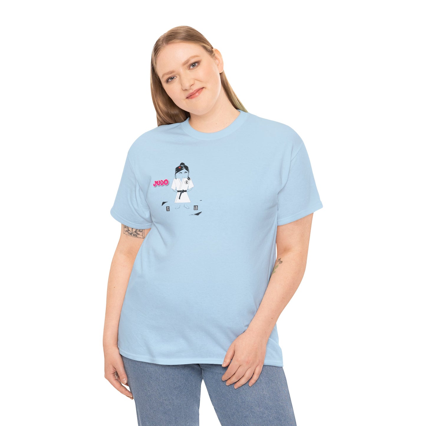 柔道レディTシャツ – 快適な格闘技グラフィックTシャツ | FunWearCode