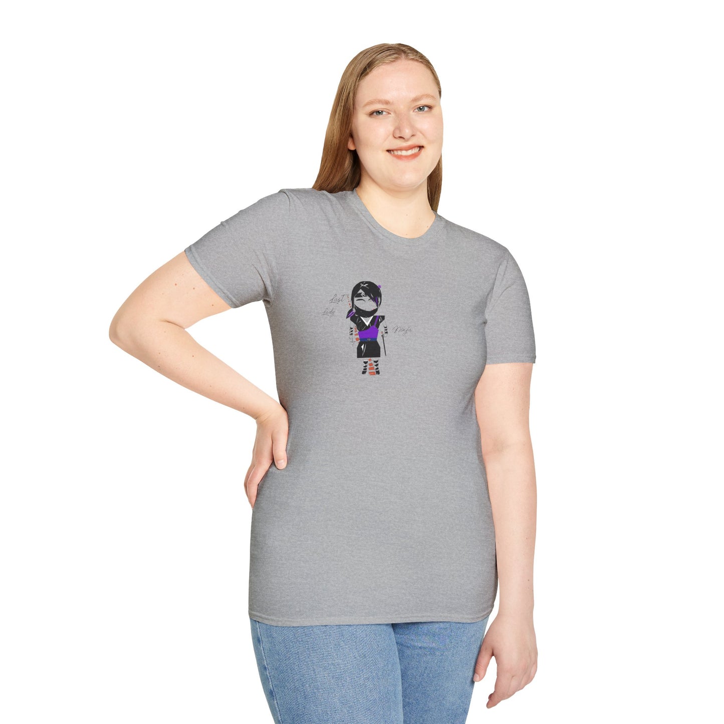 レディニンジャTシャツ – 女性らしい格闘技グラフィックシャツ | FunWearCode