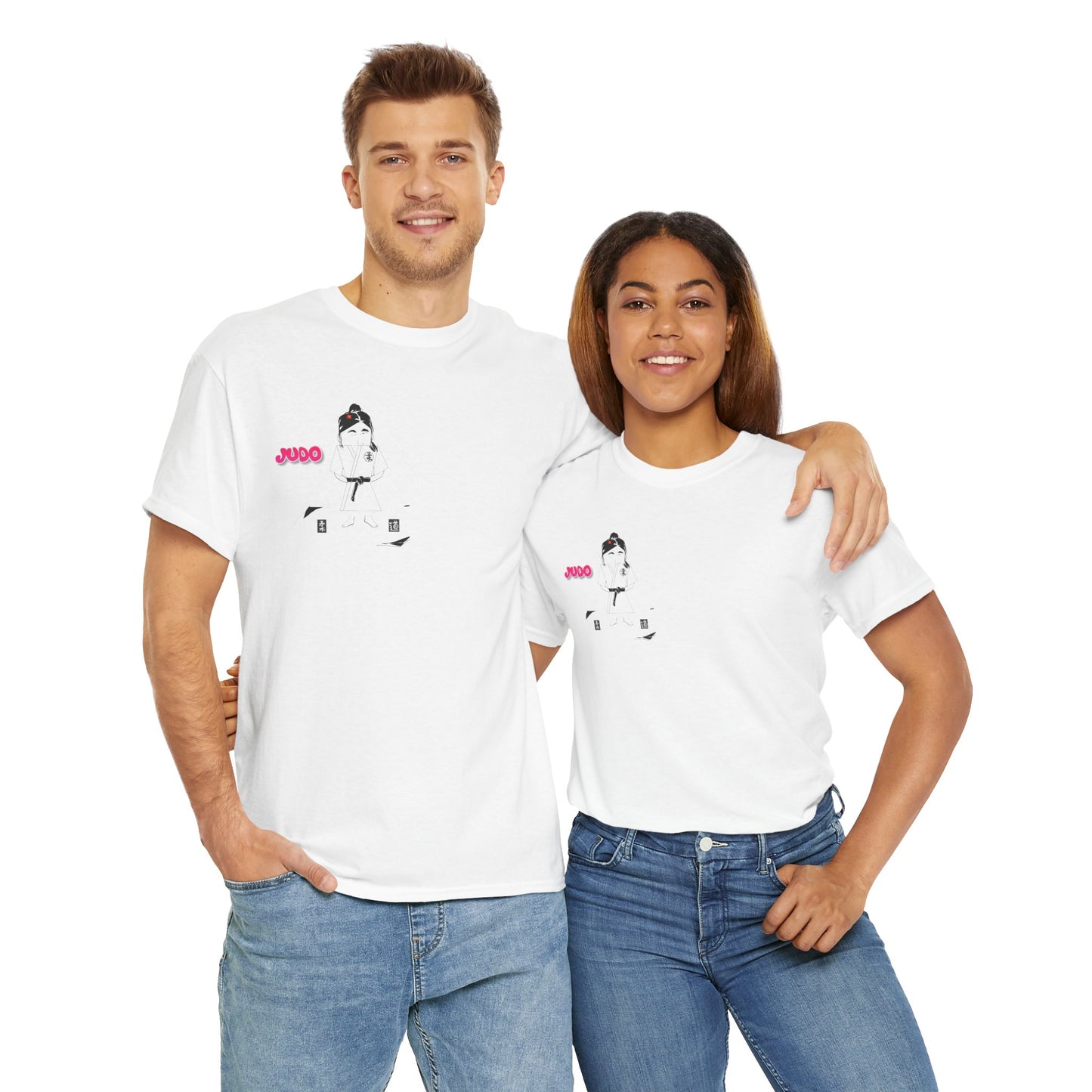 柔道レディTシャツ – 快適な格闘技グラフィックTシャツ | FunWearCode