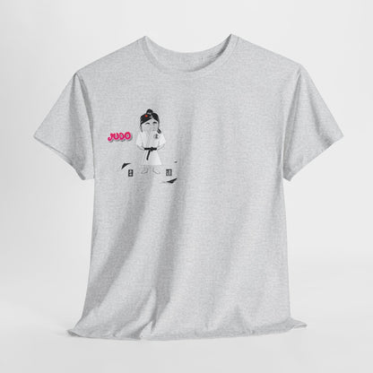 柔道レディTシャツ – 快適な格闘技グラフィックTシャツ | FunWearCode