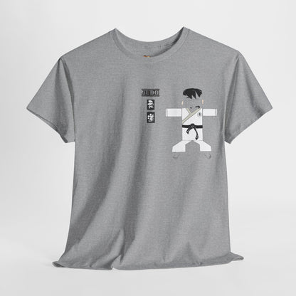 本格柔道Tシャツ - 快適な格闘技グラフィックTシャツ | FunWearCode