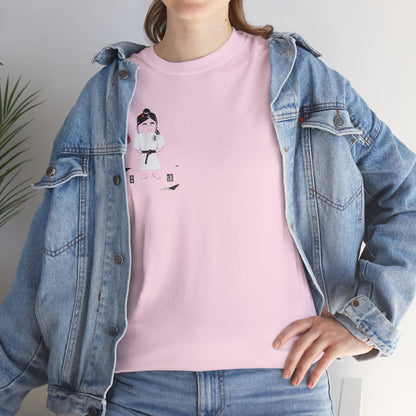 柔道レディTシャツ – 快適な格闘技グラフィックTシャツ | FunWearCode