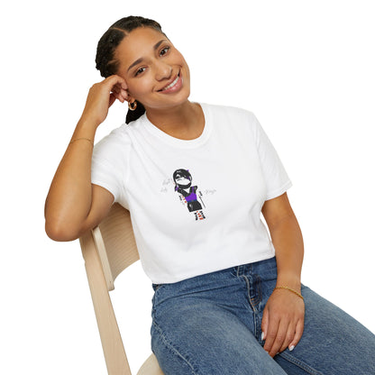 レディニンジャTシャツ – 女性らしい格闘技グラフィックシャツ | FunWearCode
