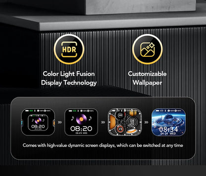 AI翻訳機能搭載スポーツワイヤレスイヤホン - LCDタッチスクリーン搭載 光るイヤーフック | FunWearCodeのセレクション
