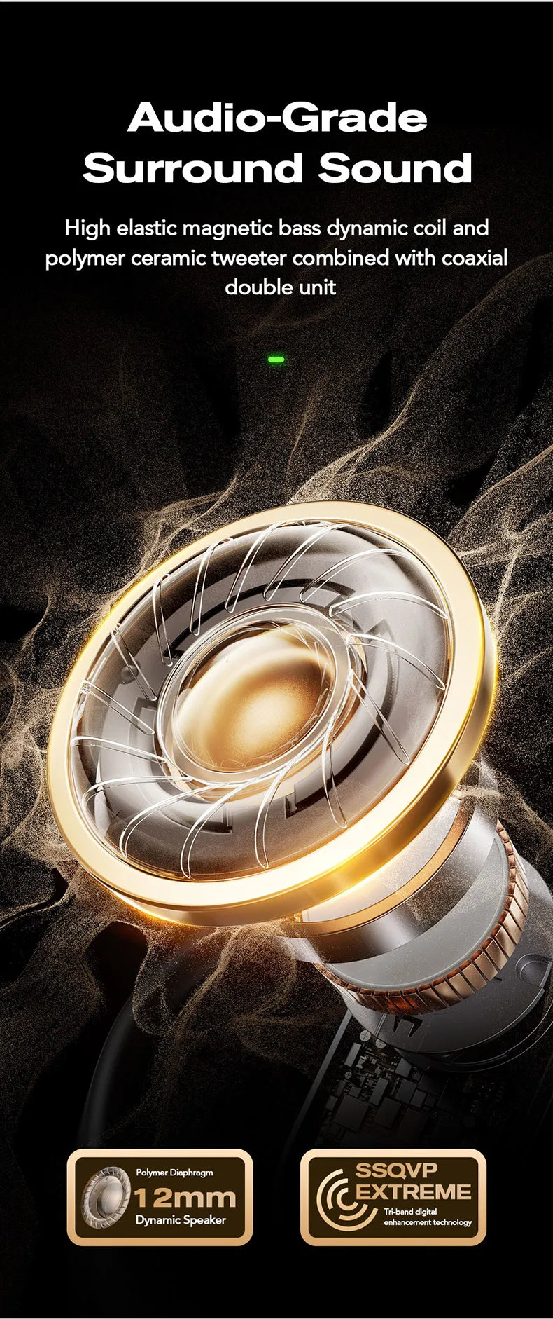 AI翻訳機能搭載スポーツワイヤレスイヤホン - LCDタッチスクリーン搭載Bluetoothイヤホン、HDマイク搭載 | FunWearCodeのセレクション