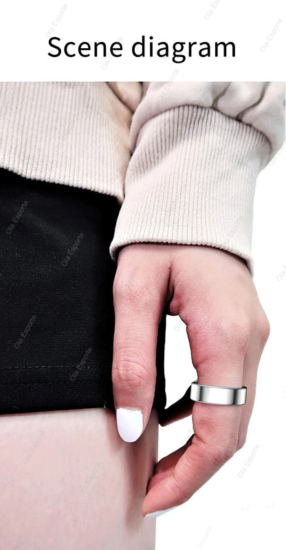 ユニセックス防水スマートリング - 心拍数、血圧、睡眠、活動量測定のためのモニタリングガード | FunWearCodeのセレクション