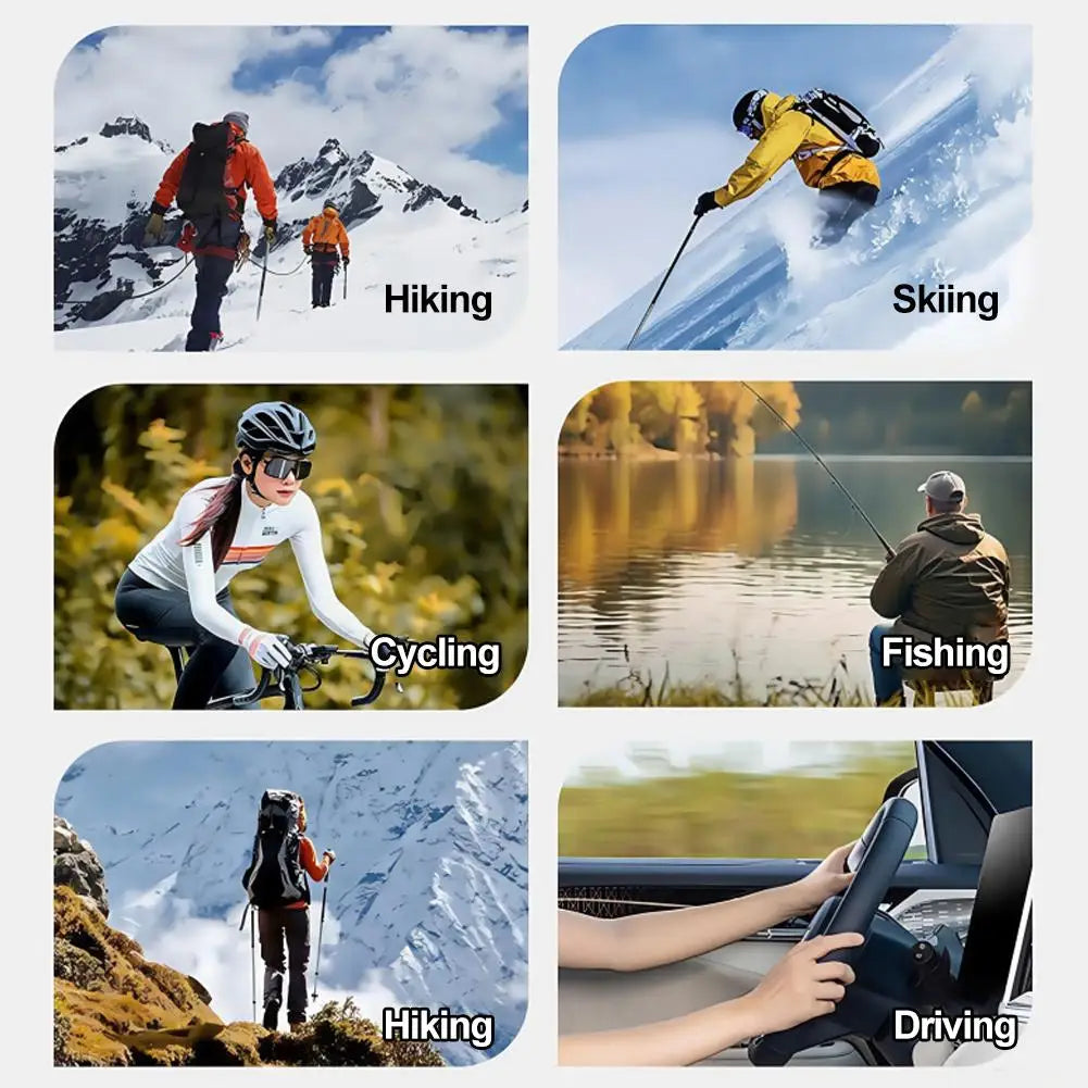 Sports HD Video Glasses - Hiking Jogging Cycling Skiing Climbing Flying Dynamic Recorder Goggles | FunWearCode's Selection