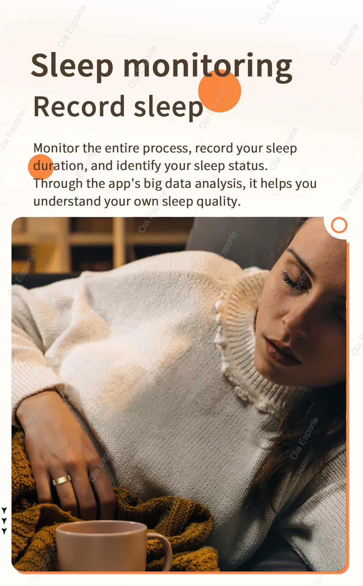 ユニセックス防水スマートリング - 心拍数、血圧、睡眠、活動量測定のためのモニタリングガード | FunWearCodeのセレクション