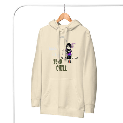 柔らかくて暖かいプルオーバーパーカー – レディニンジャグラフィックデザイン（女性用） | FunWearCode