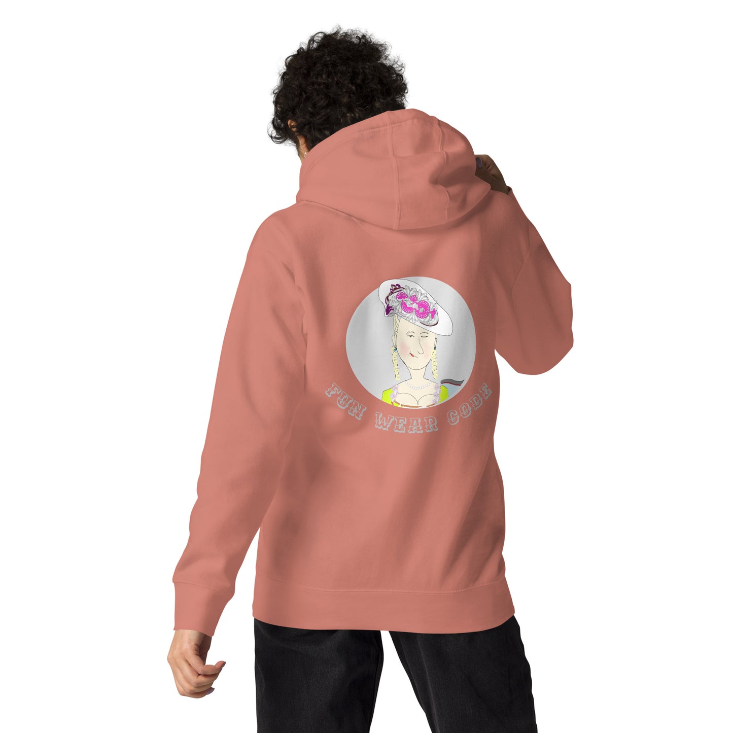 トレンドのヴィンテージイングリッシュレディパーカー – スタイリッシュなレトロストリートウェア | FunWearCode