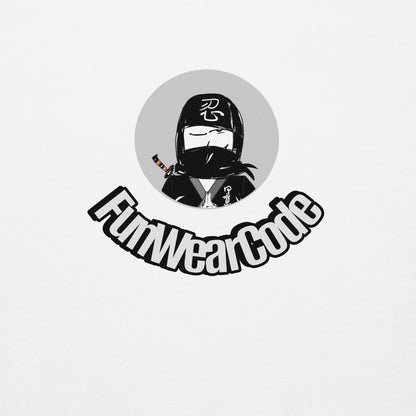 プレミアムプルオーバーパーカー – ユニークで気まぐれな忍者のグラフィックデザイン | FunWearCode