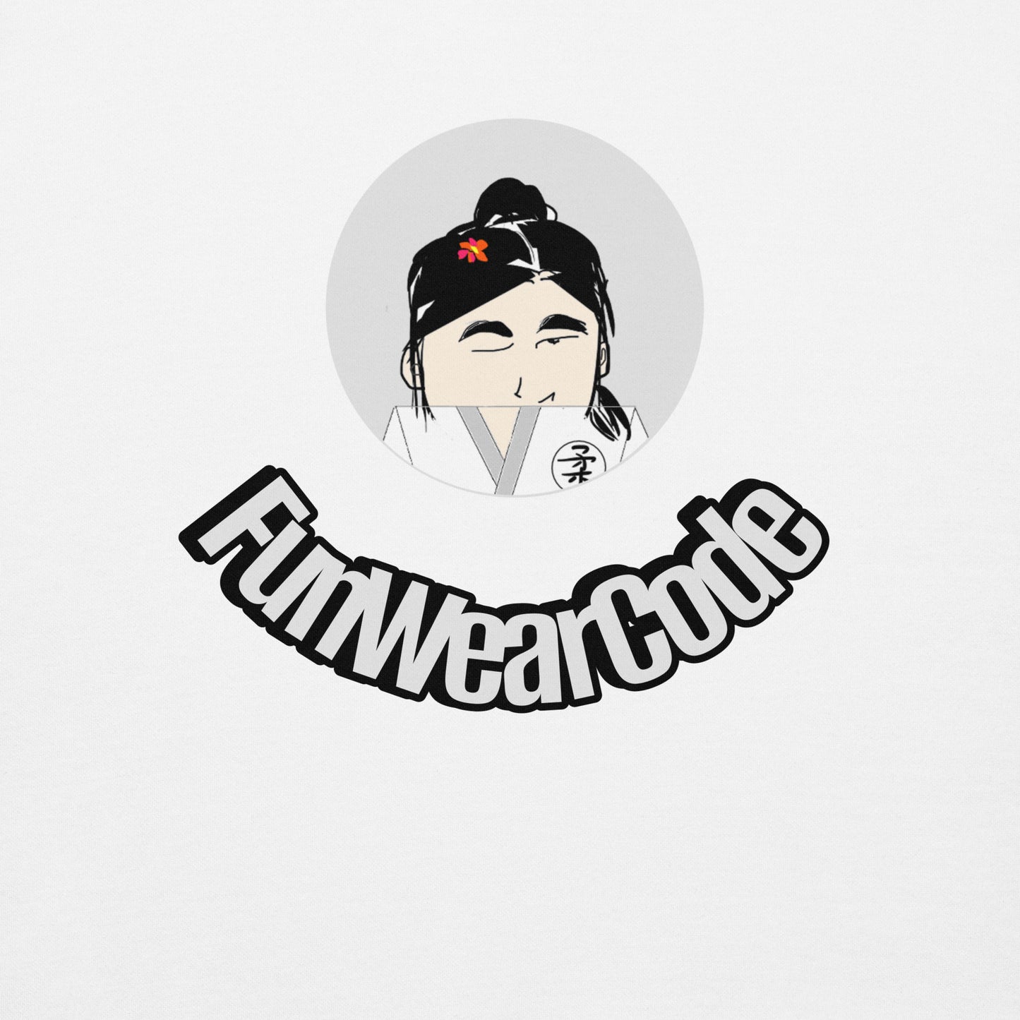 柔道女子グラフィックカートゥーンパーカー – 楽しい格闘技スウェットシャツ | FunWearCode