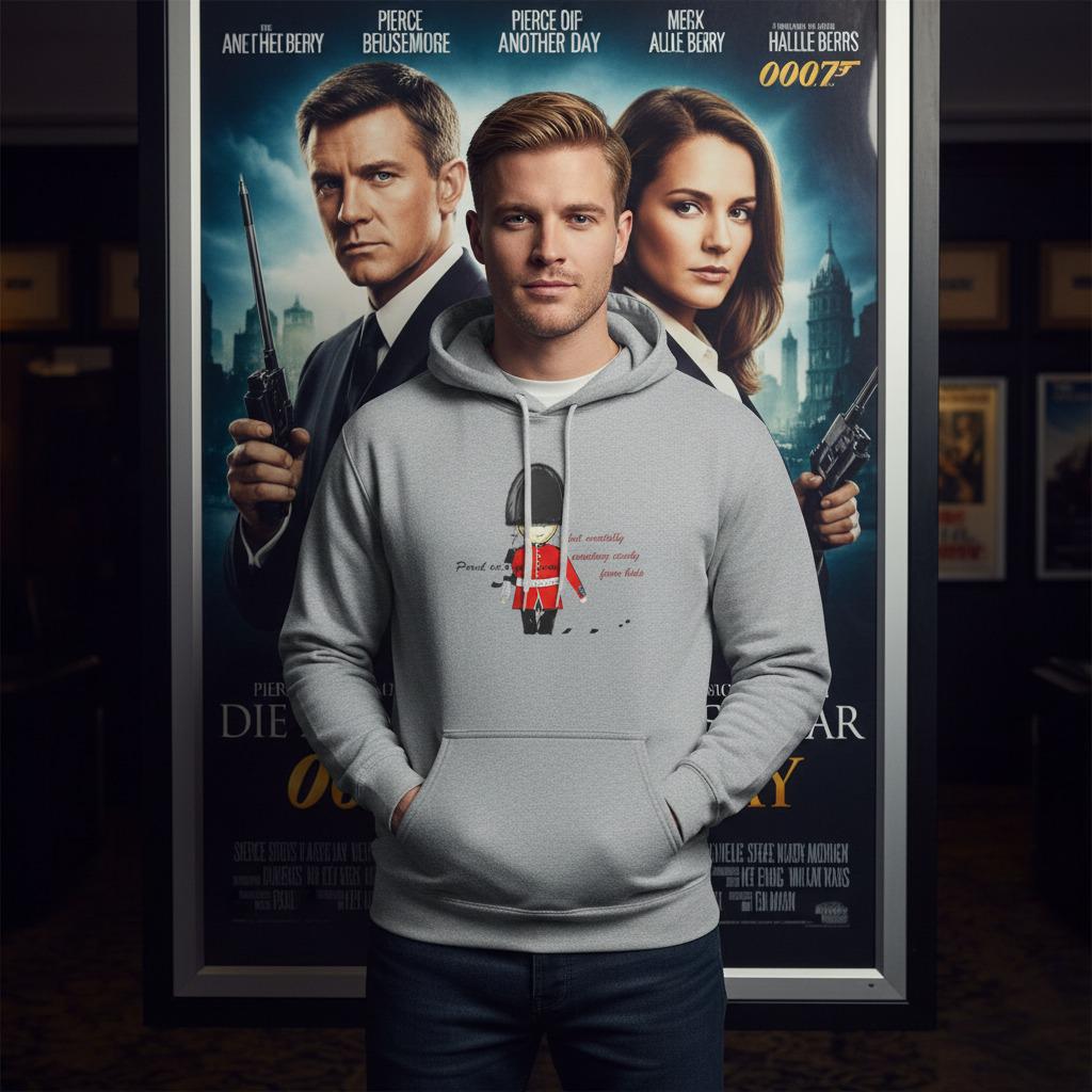 ユニセックス コージー パーカー – 楽しいロイヤルガードマン パーカー | FunWearCode