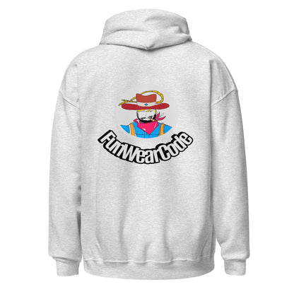 ユニセックス カウボーイ グラフィック パーカー – ヴィンテージ ウエスタン スタイル デザイン | FunWearCode