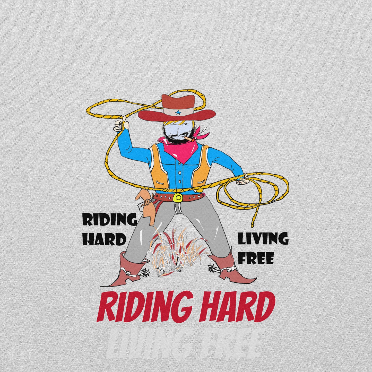 ユニセックス カウボーイ グラフィック パーカー – ヴィンテージ ウエスタン スタイル デザイン | FunWearCode