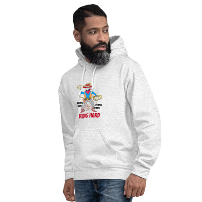 ユニセックス カウボーイ グラフィック パーカー – ヴィンテージ ウエスタン スタイル デザイン | FunWearCode