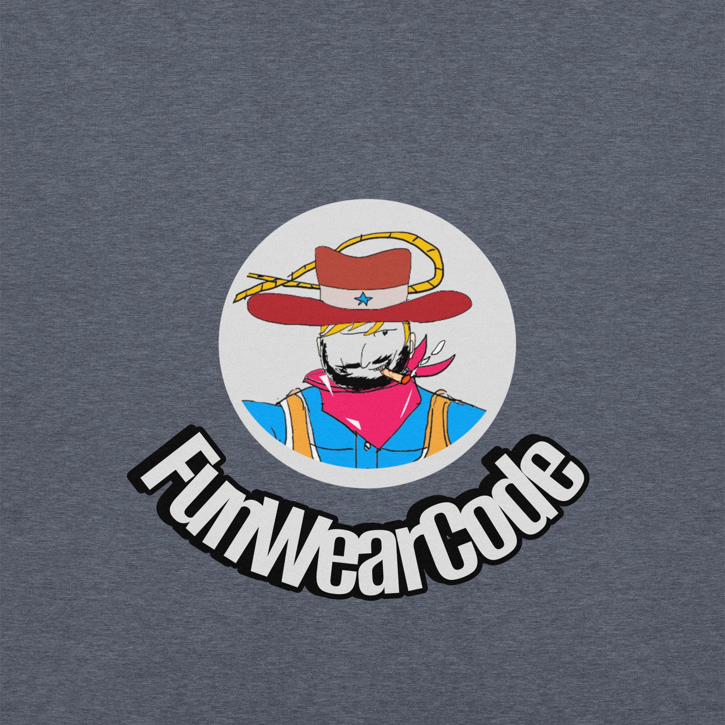 ユニセックス カウボーイ グラフィック パーカー – ヴィンテージ ウエスタン スタイル デザイン | FunWearCode