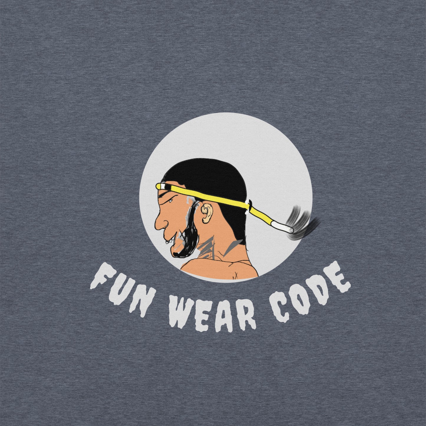 プレミアムプルオーバーパーカー - 大胆で遊び心のあるタイの象徴的なデザイン | FunWearCode