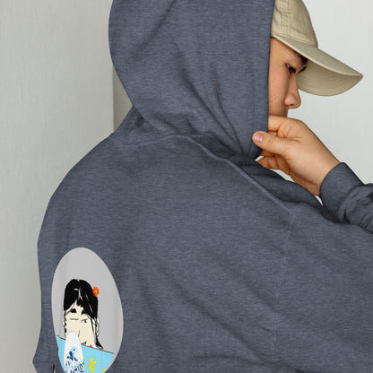 ユニセックス 浴衣グラフィックパーカー – 楽しい日本の象徴的なデザイン | FunWearCode