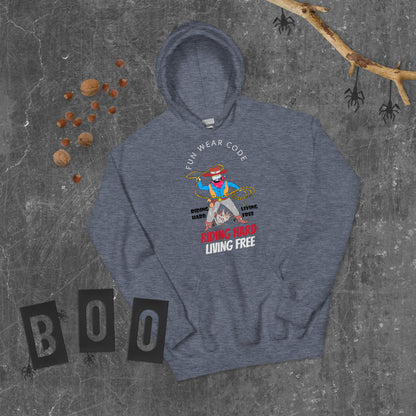 ユニセックス カウボーイ グラフィック パーカー – ヴィンテージ ウエスタン スタイル デザイン | FunWearCode