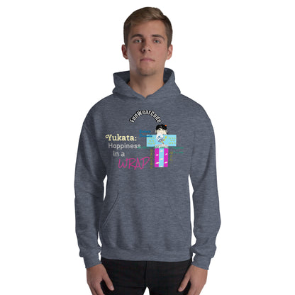 ユニセックス 浴衣グラフィックパーカー – 楽しい日本の象徴的なデザイン | FunWearCode