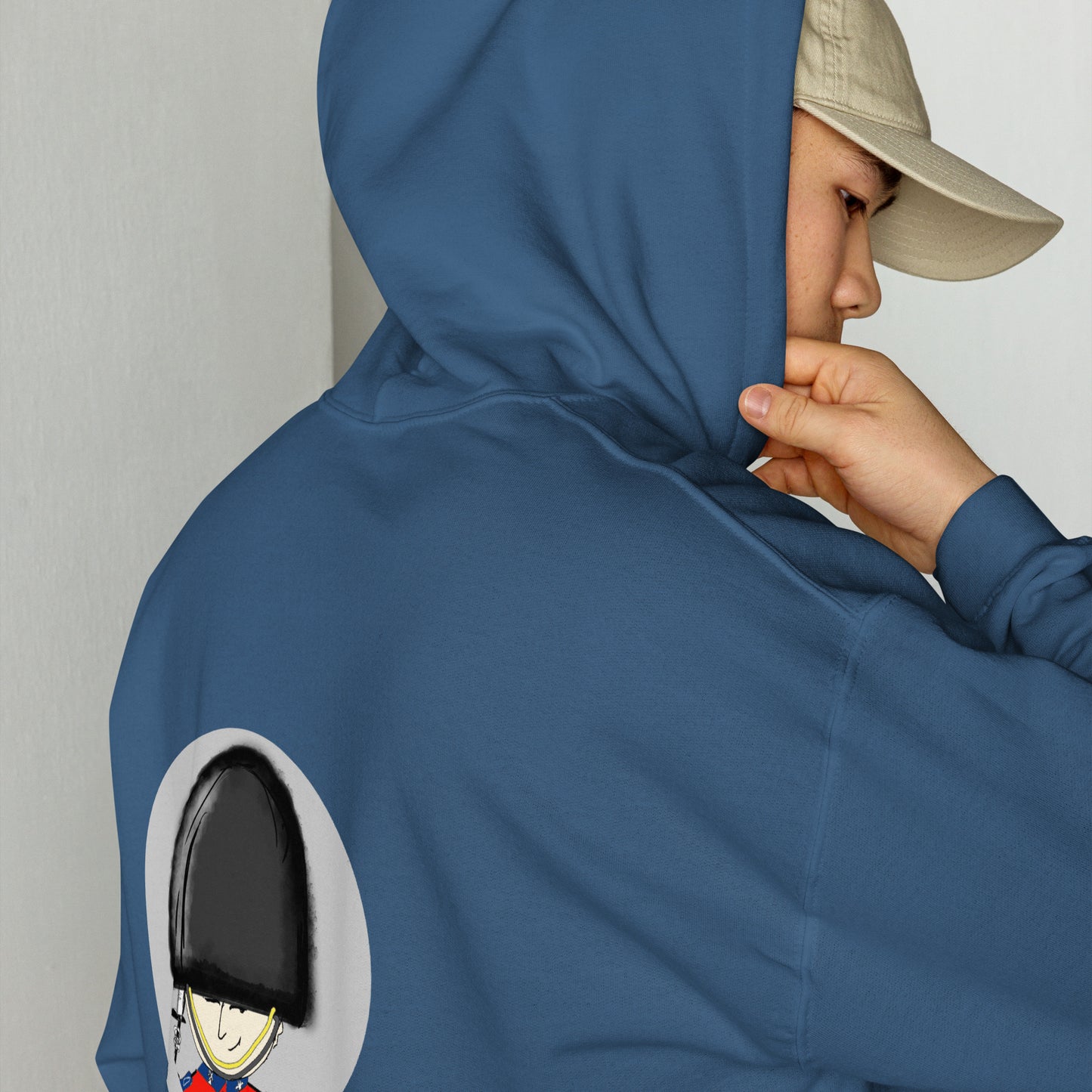 ユニセックス コージー パーカー – 楽しいロイヤルガードマングラフィックデザイン | FunWearCode