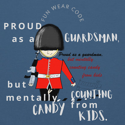 ユニセックス コージー パーカー – 楽しいロイヤルガードマングラフィックデザイン | FunWearCode