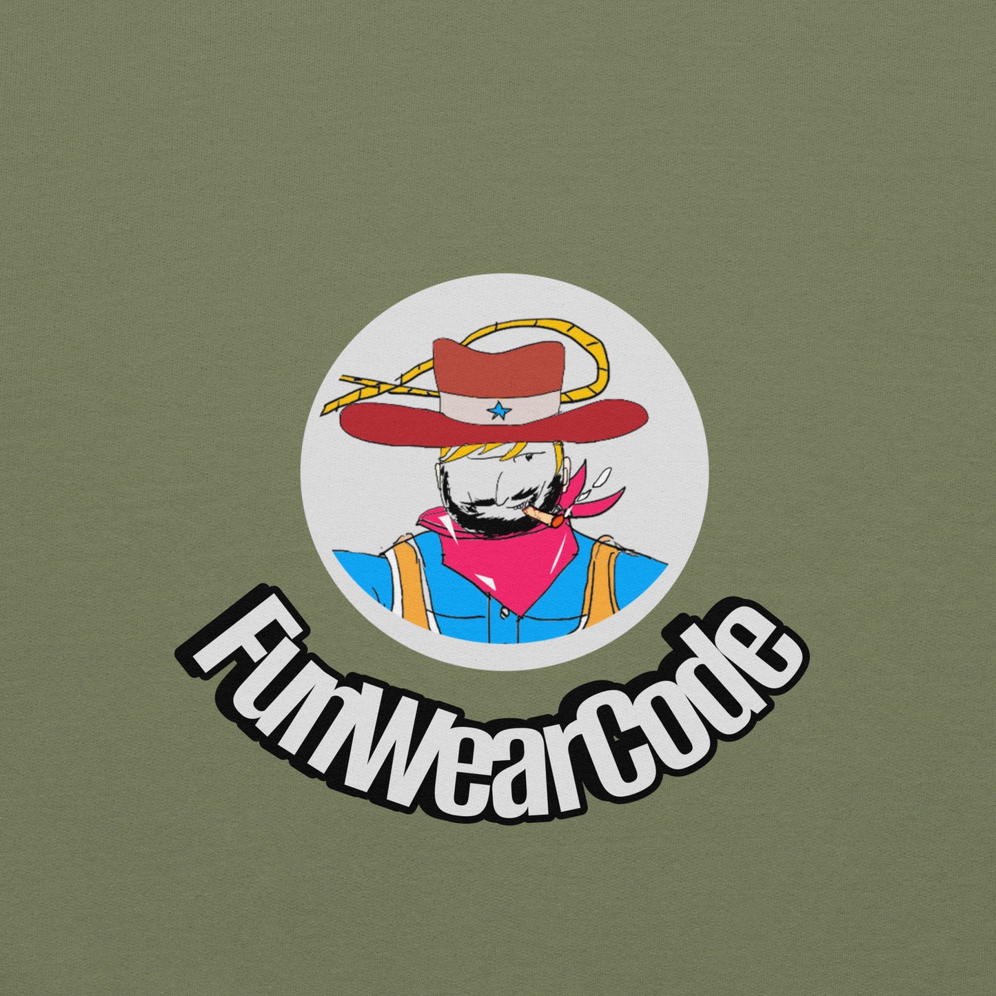 ユニセックス カウボーイ グラフィック パーカー – ヴィンテージ ウエスタン スタイル デザイン | FunWearCode