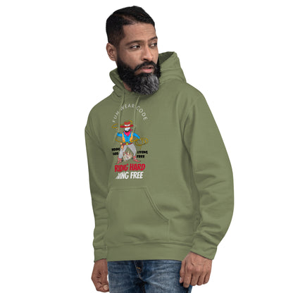 ユニセックス カウボーイ グラフィック パーカー – ヴィンテージ ウエスタン スタイル デザイン | FunWearCode