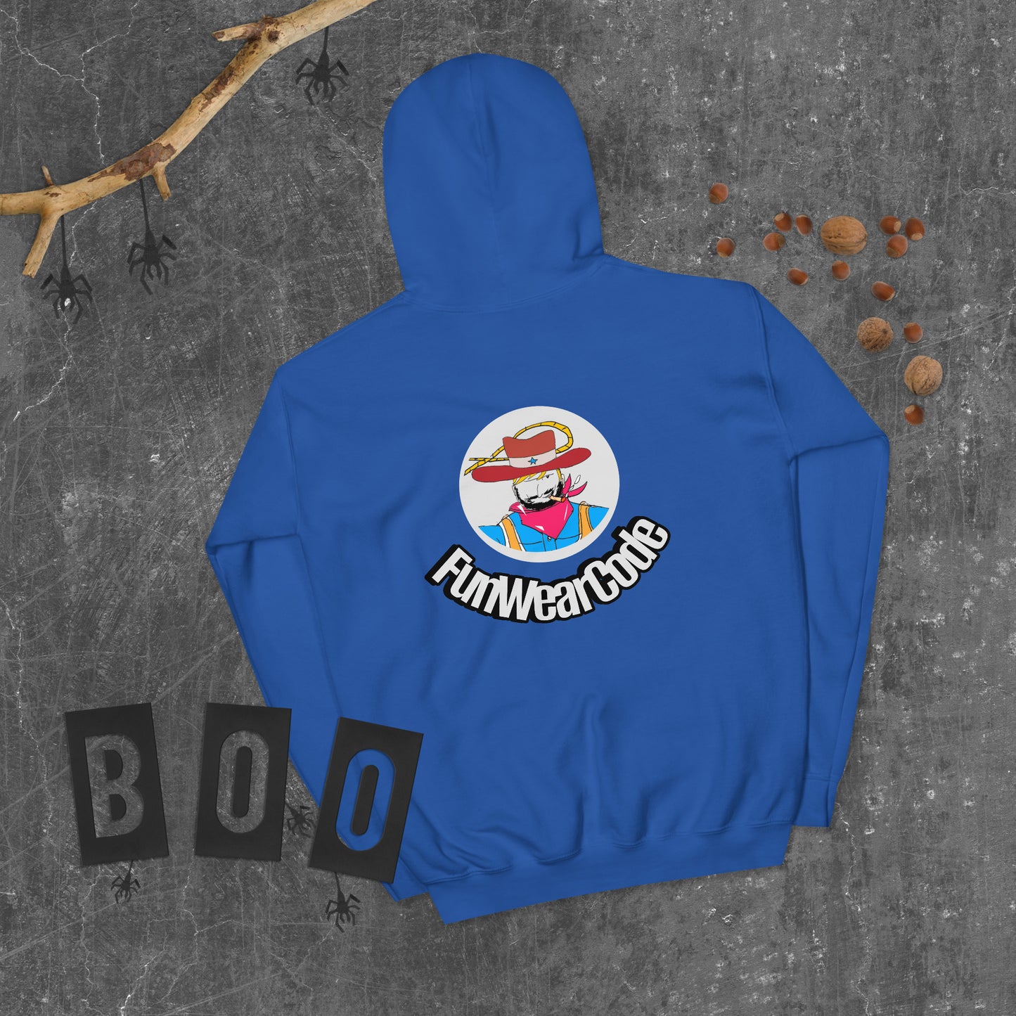 ユニセックス カウボーイ グラフィック パーカー – ヴィンテージ ウエスタン スタイル デザイン | FunWearCode