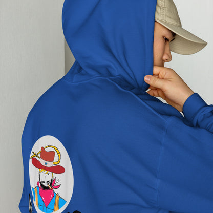 ユニセックス カウボーイ グラフィック パーカー – ヴィンテージ ウエスタン スタイル デザイン | FunWearCode