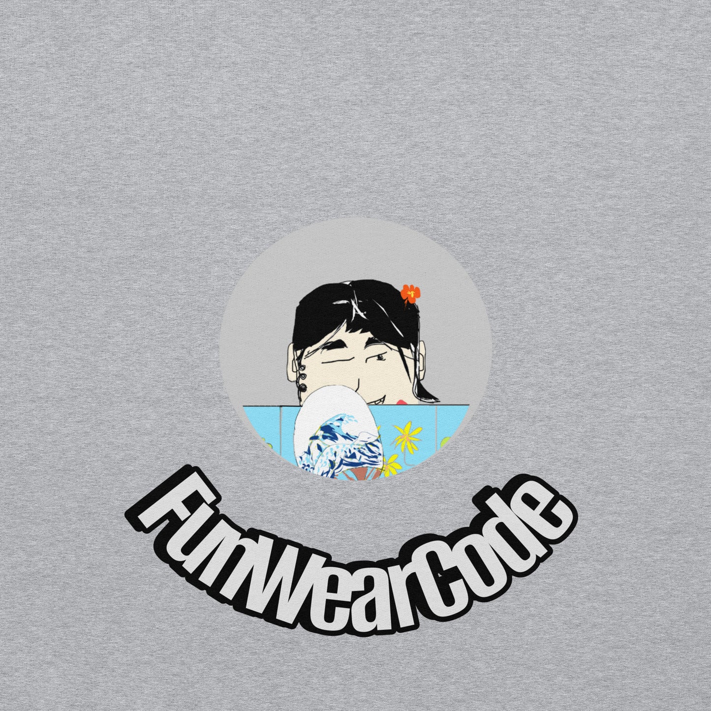 ユニセックス 浴衣グラフィックパーカー – 楽しい日本の象徴的なデザイン | FunWearCode