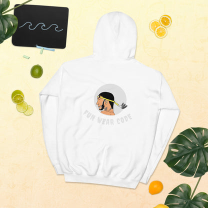 プレミアムプルオーバーパーカー - 大胆で遊び心のあるタイの象徴的なデザイン | FunWearCode