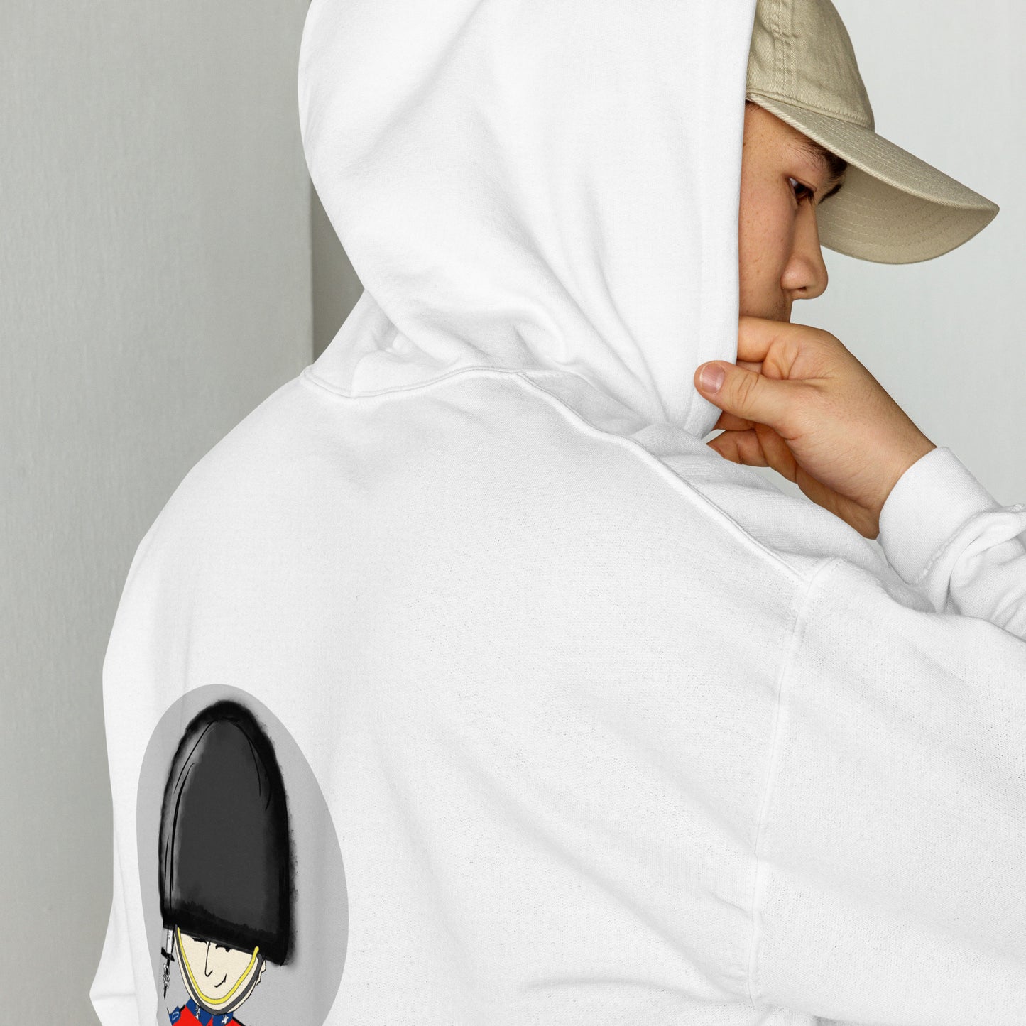 ユニセックス コージー パーカー – 楽しいロイヤルガードマングラフィックデザイン | FunWearCode