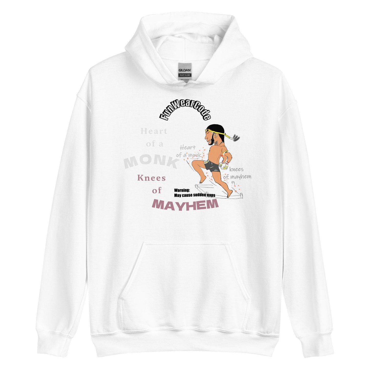 プレミアムプルオーバーパーカー - 大胆で遊び心のあるタイの象徴的なデザイン | FunWearCode