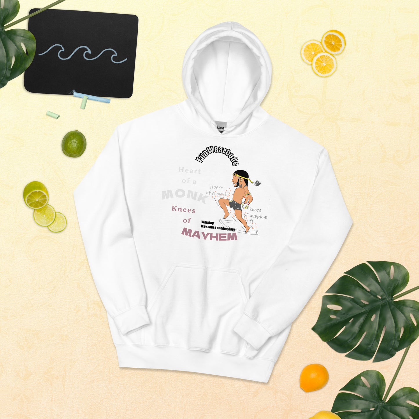 プレミアムプルオーバーパーカー - 大胆で遊び心のあるタイの象徴的なデザイン | FunWearCode