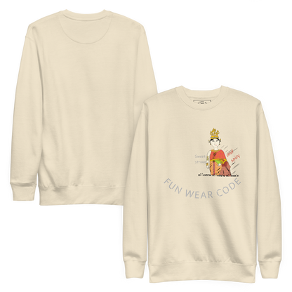 Premium Long Sleeve T-Shirt - Playful Thai Woman Graphic Tee | FunWearCode