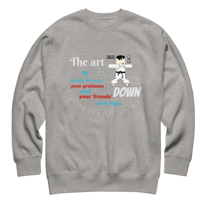 空手ロングスリーブTシャツ - 快適な格闘技シャツ | FunWearCode