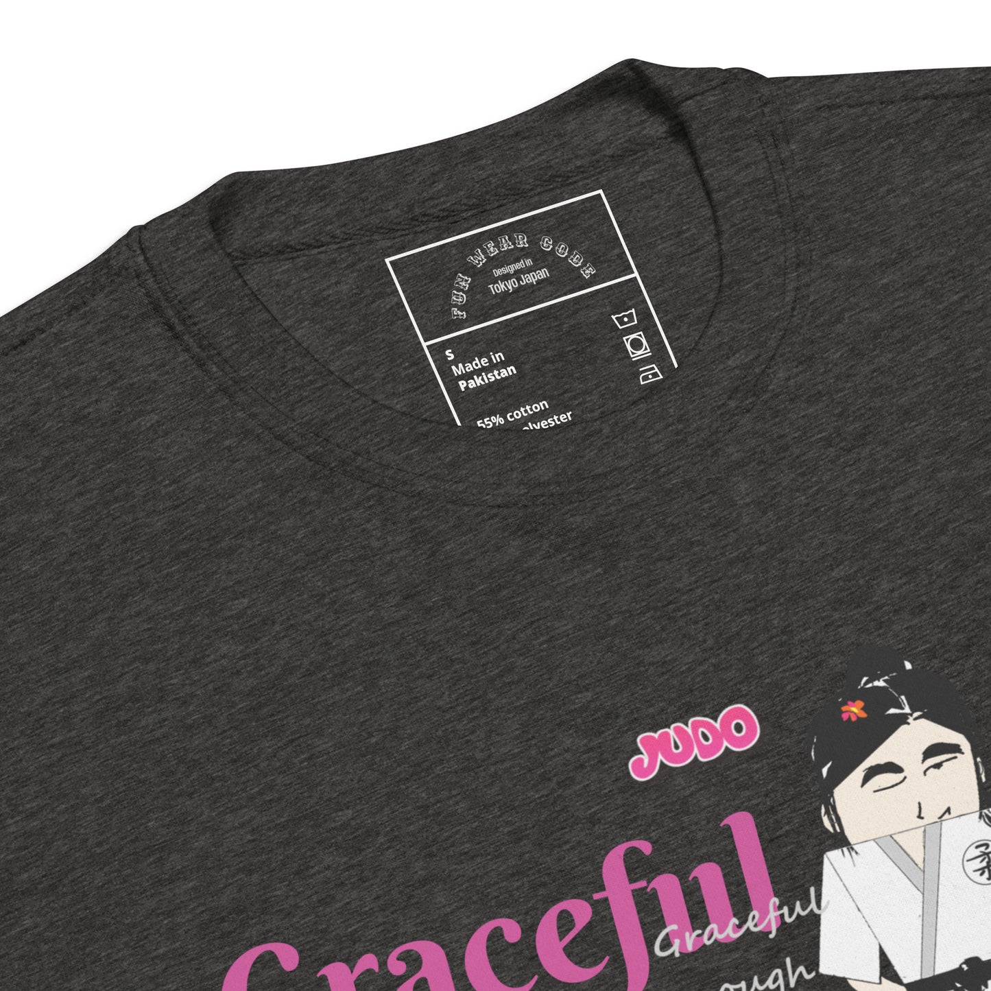 空手レディ ロングスリーブTシャツ – スタイリッシュな格闘技風シャツ | FunWearCode