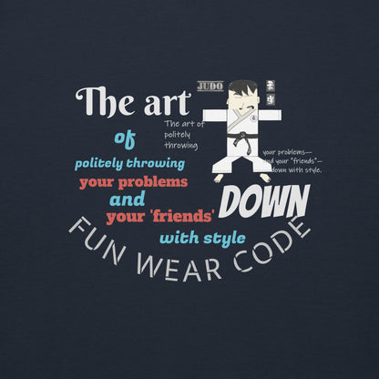 空手ロングスリーブTシャツ - 快適な格闘技シャツ | FunWearCode