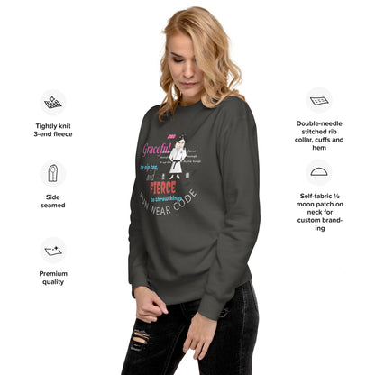 空手レディ ロングスリーブTシャツ – スタイリッシュな格闘技風シャツ | FunWearCode