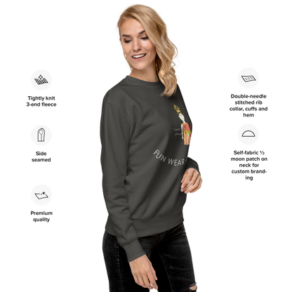 Premium Long Sleeve T-Shirt - Playful Thai Woman Graphic Tee | FunWearCode
