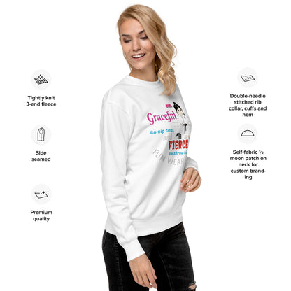 空手レディ ロングスリーブTシャツ – スタイリッシュな格闘技風シャツ | FunWearCode