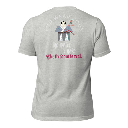 本格ユニセックス 格闘技Tシャツ - ヴィンテージスタイル サムライグラフィックTシャツ | FunWearCode