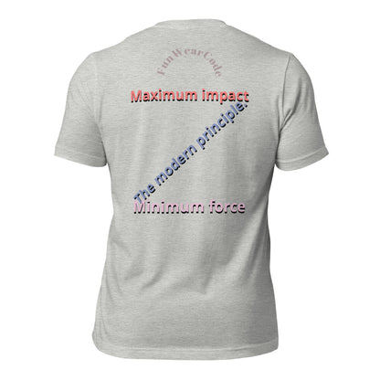 レディ柔道テーマTシャツ – 快適な格闘技グラフィックTシャツ | FunWearCode