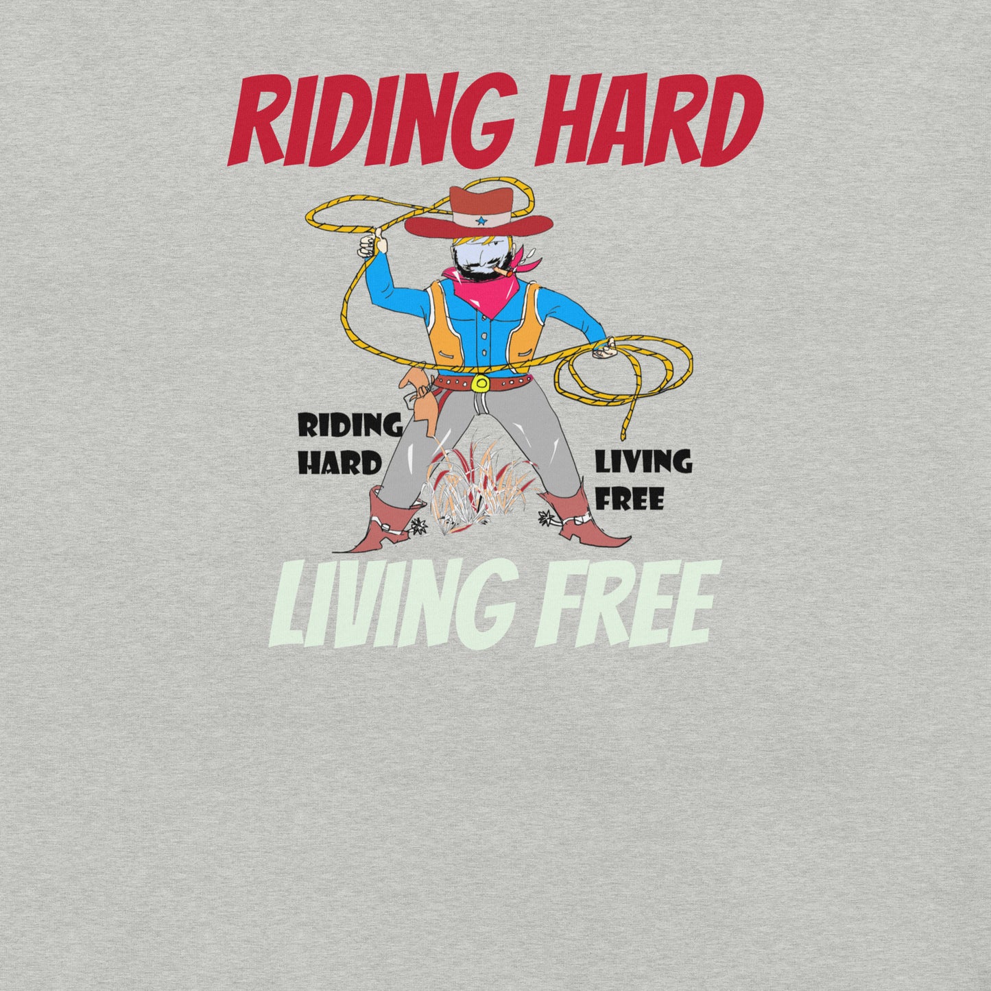 カウボーイグラフィックTシャツ – ヴィンテージウエスタンスタイルTシャツ | FunWearCode